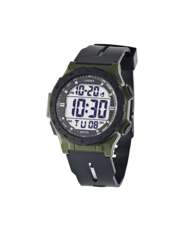 Ψηφιακό ρολόι χειρός - WF173 - Lasika - 115151 - Black/Green