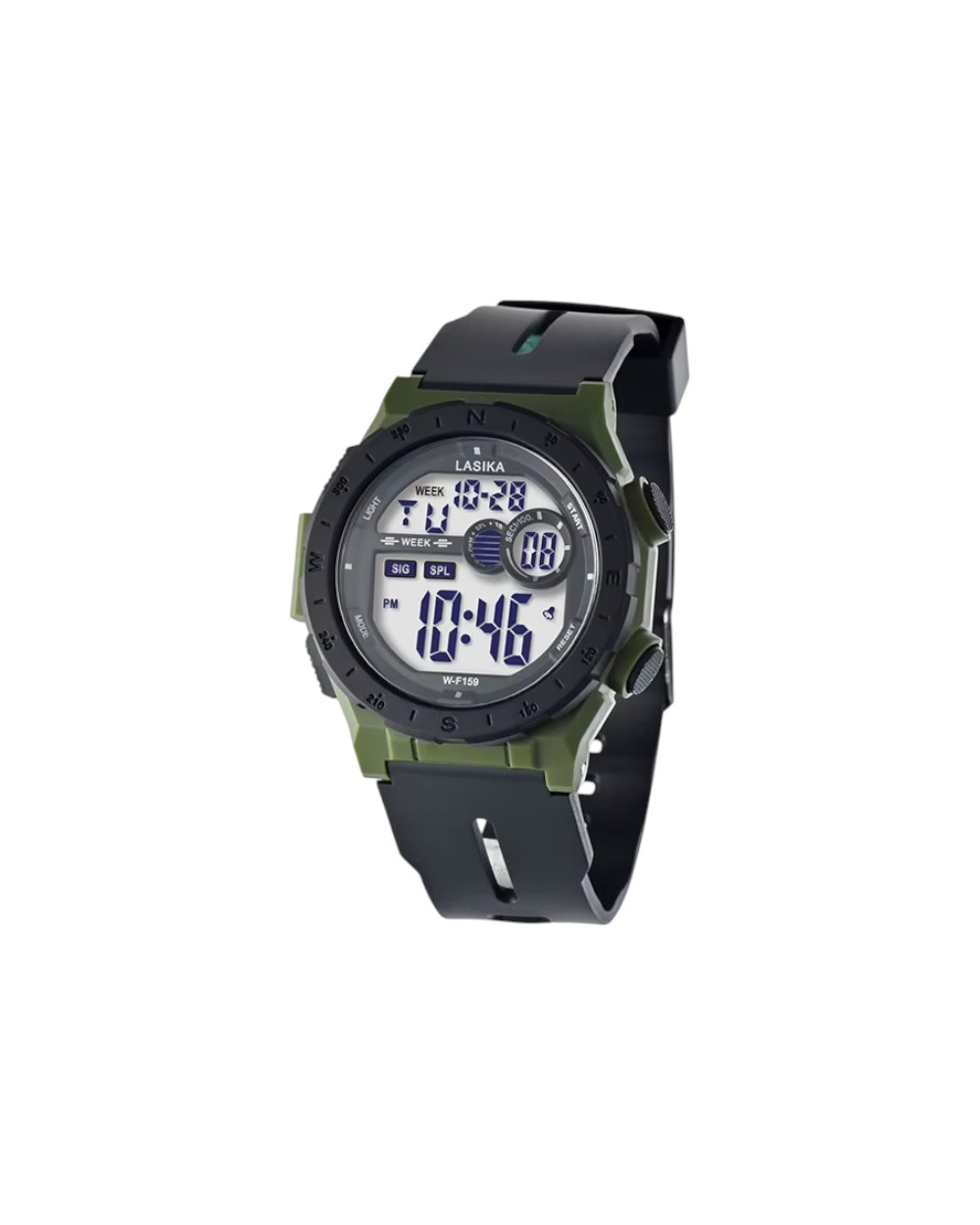 Ψηφιακό ρολόι χειρός - WF159 - Lasika - 115152 - Black/Green