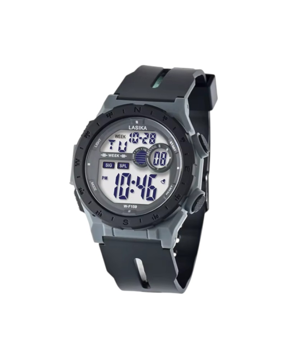 Ψηφιακό ρολόι χειρός - WF159 - Lasika - 115152 - Black/Grey