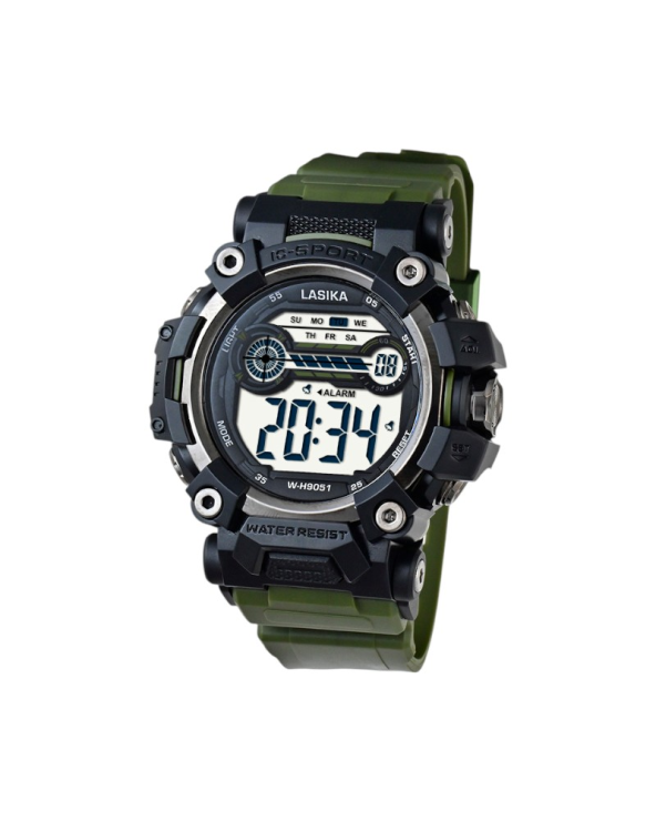 Ψηφιακό ρολόι χειρός - WH9051 - Lasika - 115155 - Army Green
