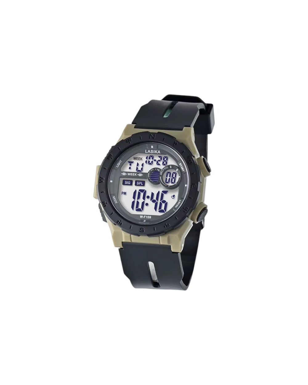 Ψηφιακό ρολόι χειρός - WF159 - Lasika - 115152 - Black/Beige