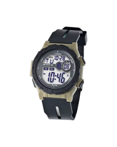 Ψηφιακό ρολόι χειρός - WF159 - Lasika - 115152 - Black/Beige