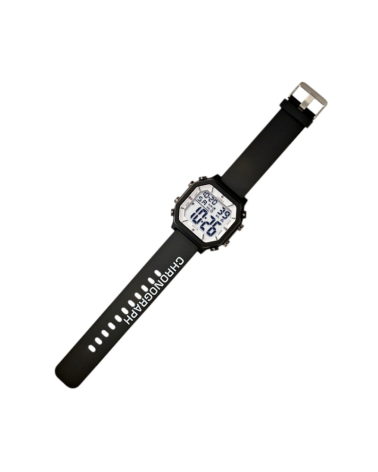 Ψηφιακό ρολόι χειρός - WF176 - Lasika - 115153 - Black/White