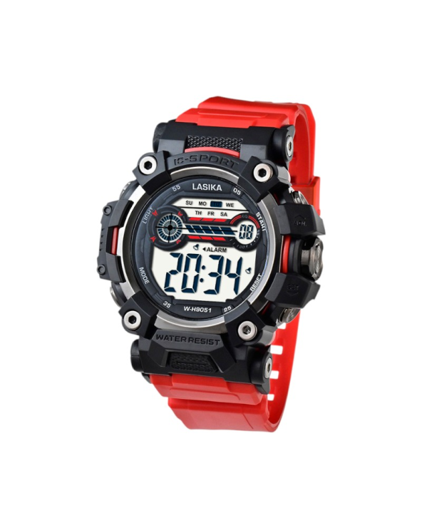 Ψηφιακό ρολόι χειρός - WH9051 - Lasika - 115155 - Red