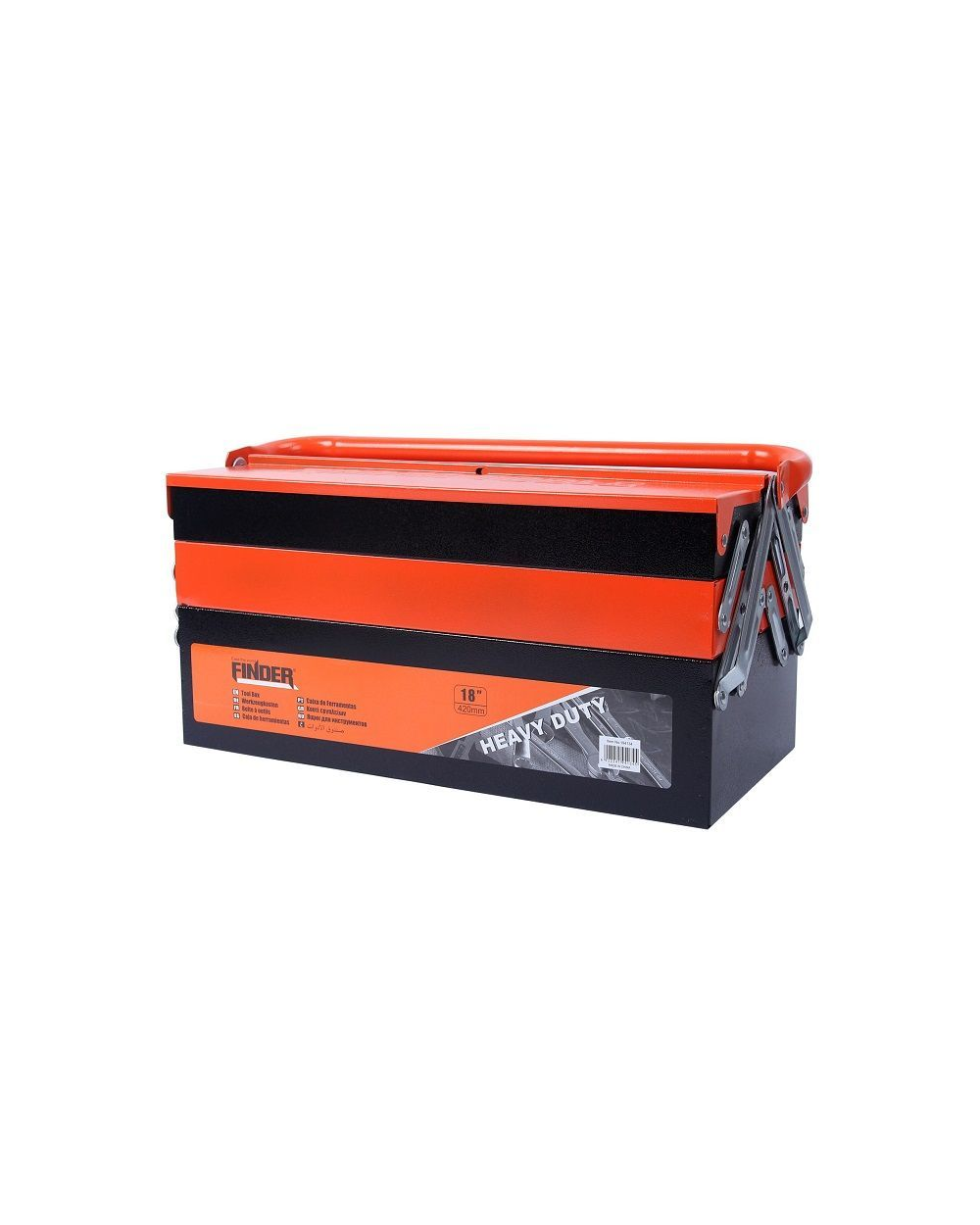 Επαγγελματική εργαλειοθήκη Μεταλλική - 18"/420mm - Finder