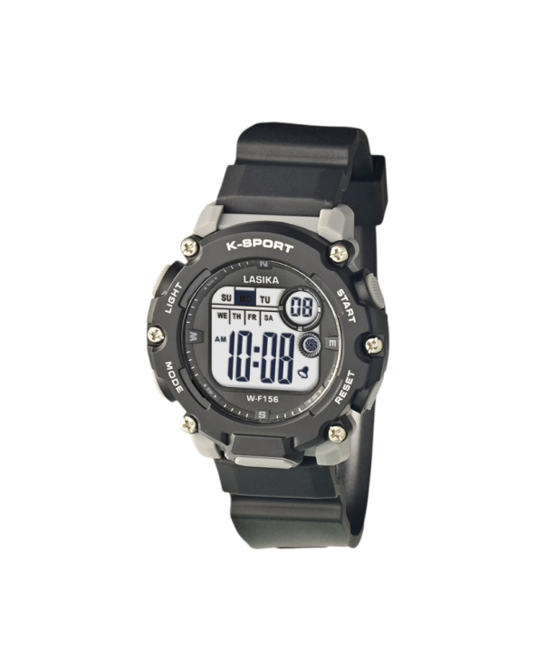 Ψηφιακό ρολόι χειρός - WF156 - Lasika - 115143 - Black/Grey