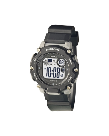 Ψηφιακό ρολόι χειρός - WF156 - Lasika - 115143 - Black/Grey