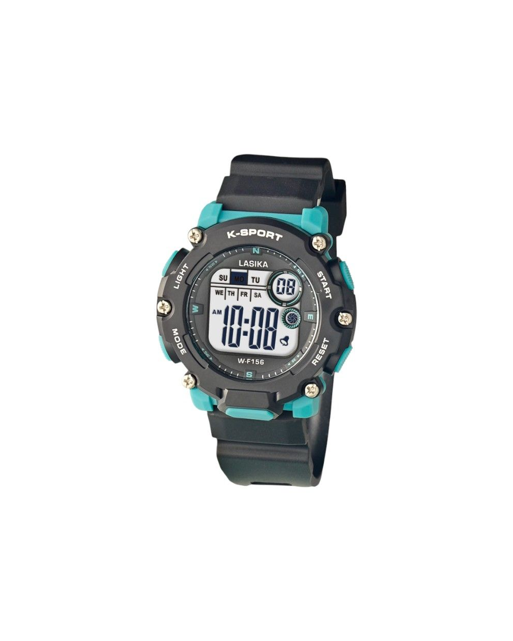 Ψηφιακό ρολόι χειρός - WF156 - Lasika - 115143 - Black/Mint