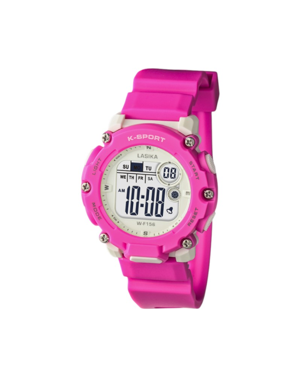 Ψηφιακό ρολόι χειρός - WF156 - Lasika - 115143 - Fuchsia