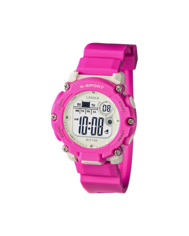 Ψηφιακό ρολόι χειρός - WF156 - Lasika - 115143 - Fuchsia