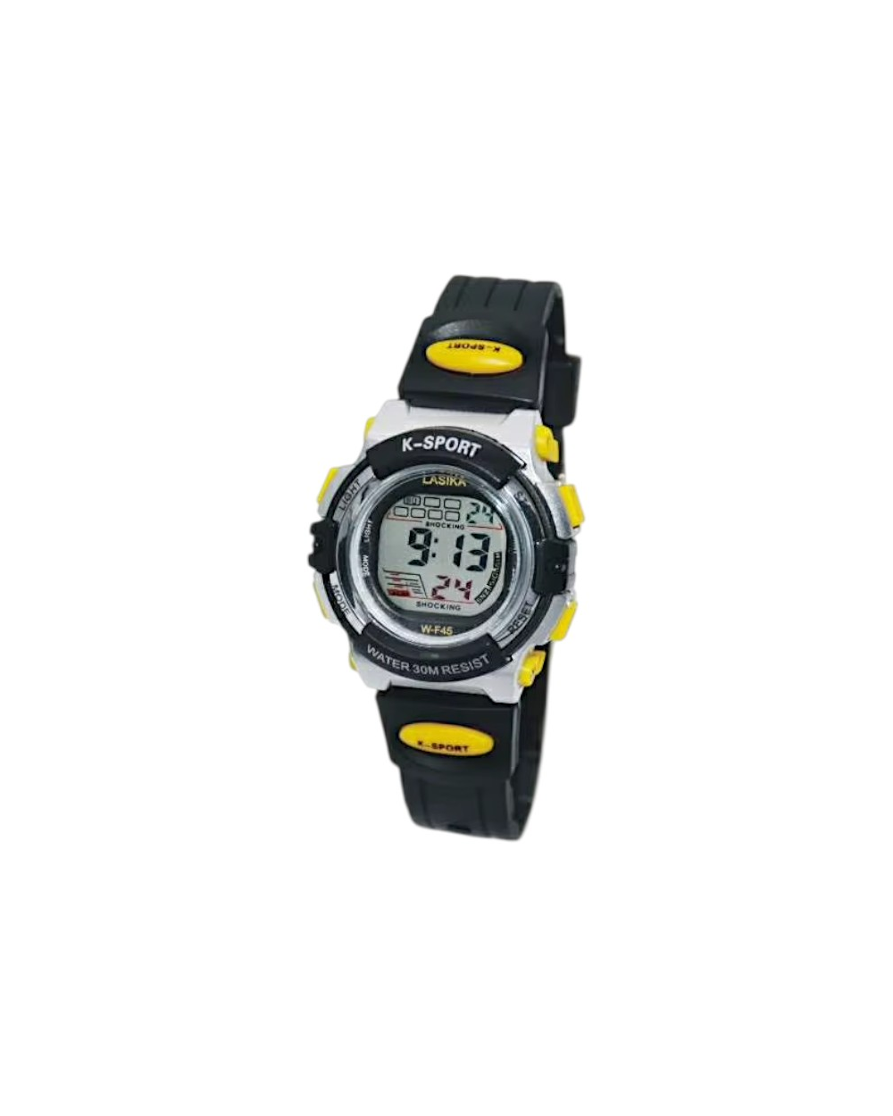 Ψηφιακό ρολόι χειρός - WF45 - Lasika - 115148 - Black/Yellow