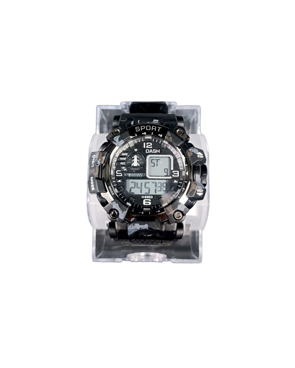 Ψηφιακό ρολόι χειρός - H-6853 - Dash - 115173 - Black