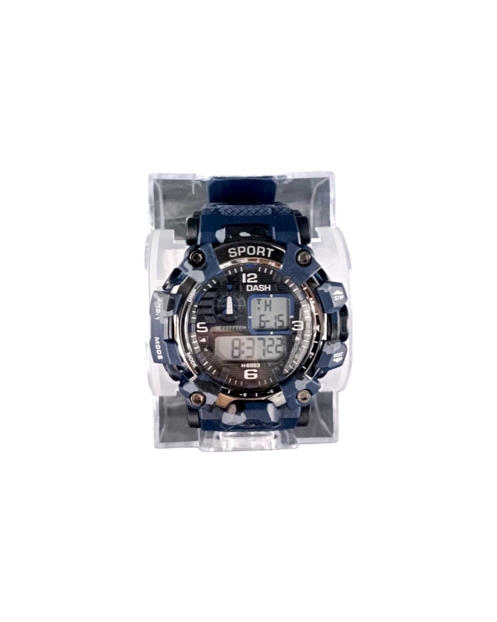 Ψηφιακό ρολόι χειρός - H-6853 - Dash - 115173 - Blue