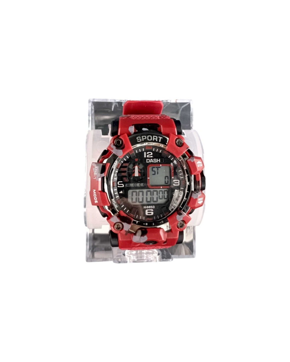 Ψηφιακό ρολόι χειρός - H-6853 - Dash - 115173 - Red