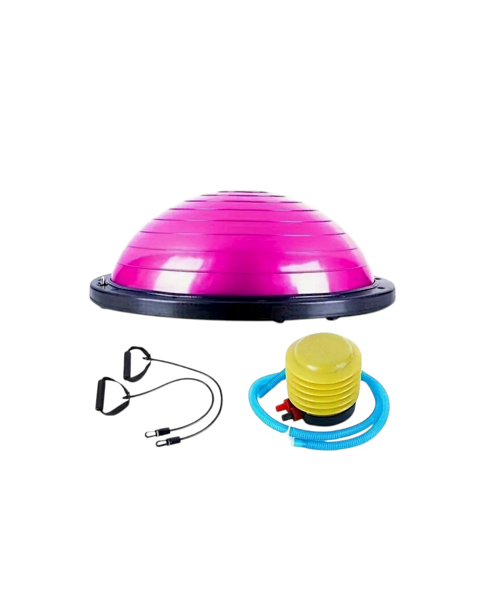 Μπάλα Ισορροπίας εκγύμνασης σώματος με λαβές - 82363 - 58cm - 150615 - Fuchsia