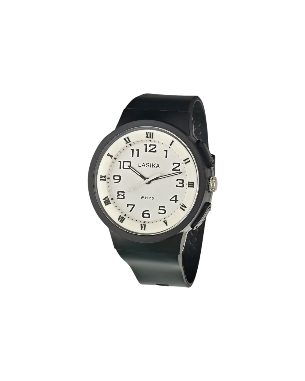 Αναλογικό ρολόι χειρός - WH315 - Lasika - 115160 - Black/White