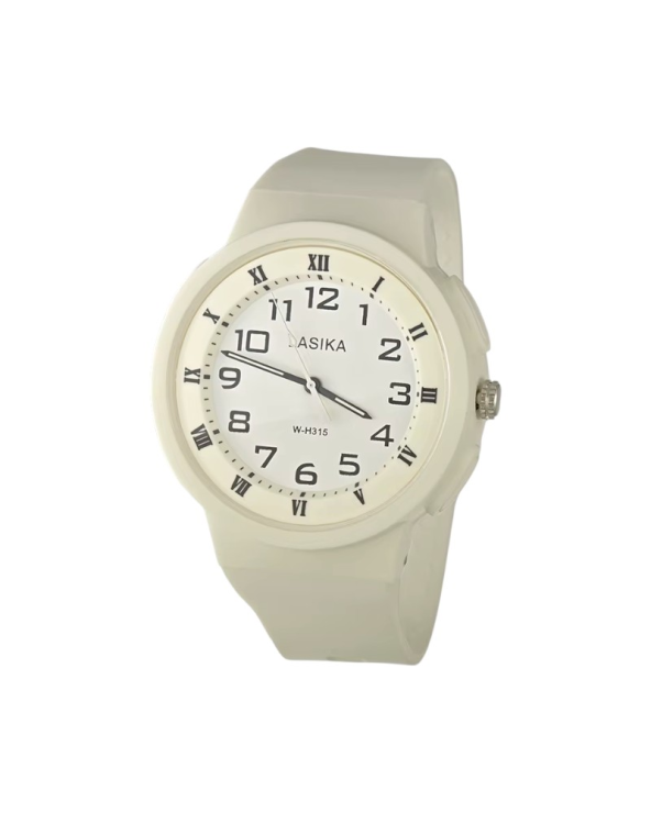 Αναλογικό ρολόι χειρός - WH315 - Lasika - 115160 - White