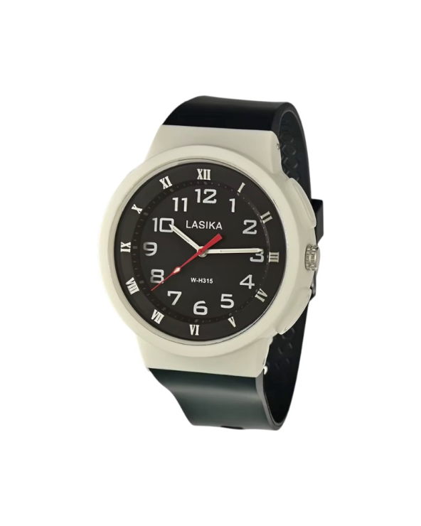 Αναλογικό ρολόι χειρός - WH315 - Lasika - 115160 - White/Black