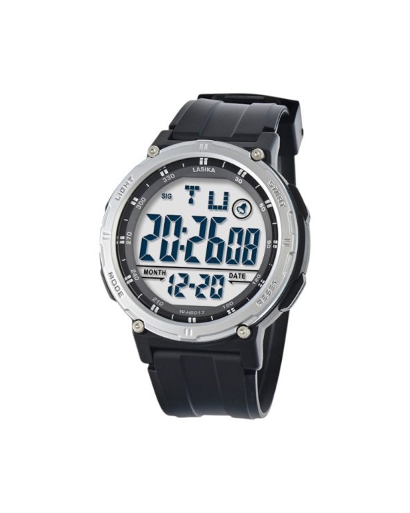 Ψηφιακό ρολόι χειρός - WH8017 - Lasika - 115161 - Black/Silver