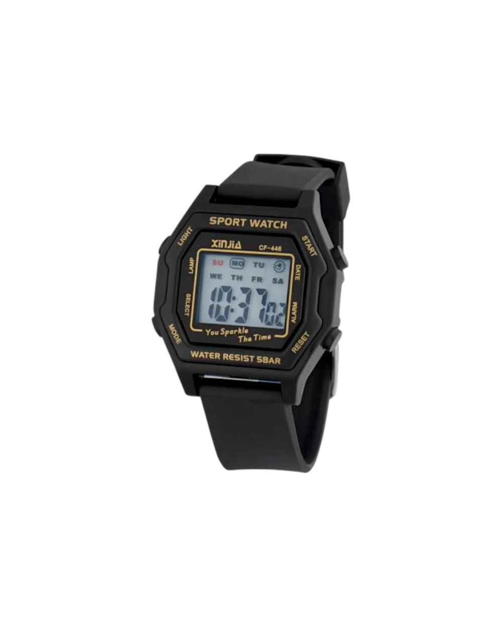 Ψηφιακό ρολόι χειρός - CF446 - 115163 - Black/Black