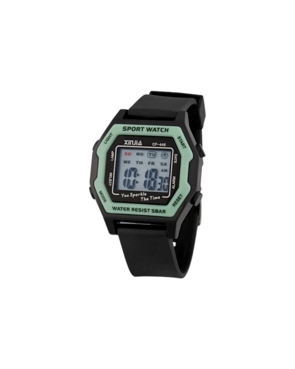 Ψηφιακό ρολόι χειρός - CF446 - 115163 - Black/Green