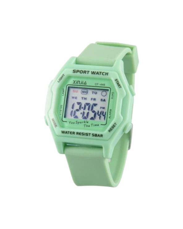 Ψηφιακό ρολόι χειρός - CF446 - 115163 - Green