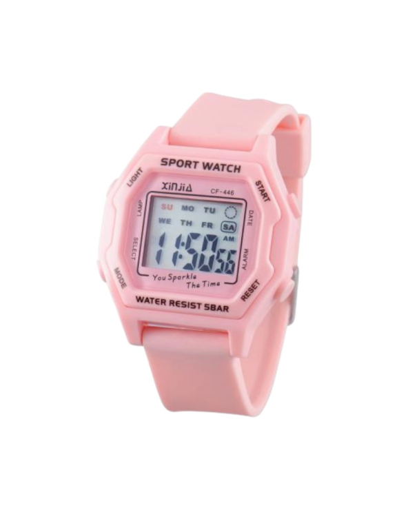 Ψηφιακό ρολόι χειρός - CF446 - 115163 - Light Pink