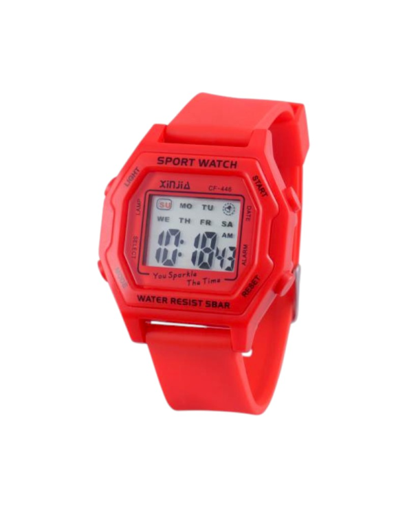 Ψηφιακό ρολόι χειρός - CF446 - 115163 - Red