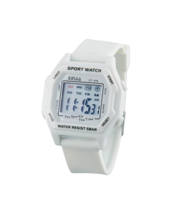 Ψηφιακό ρολόι χειρός - CF446 - 115163 - White