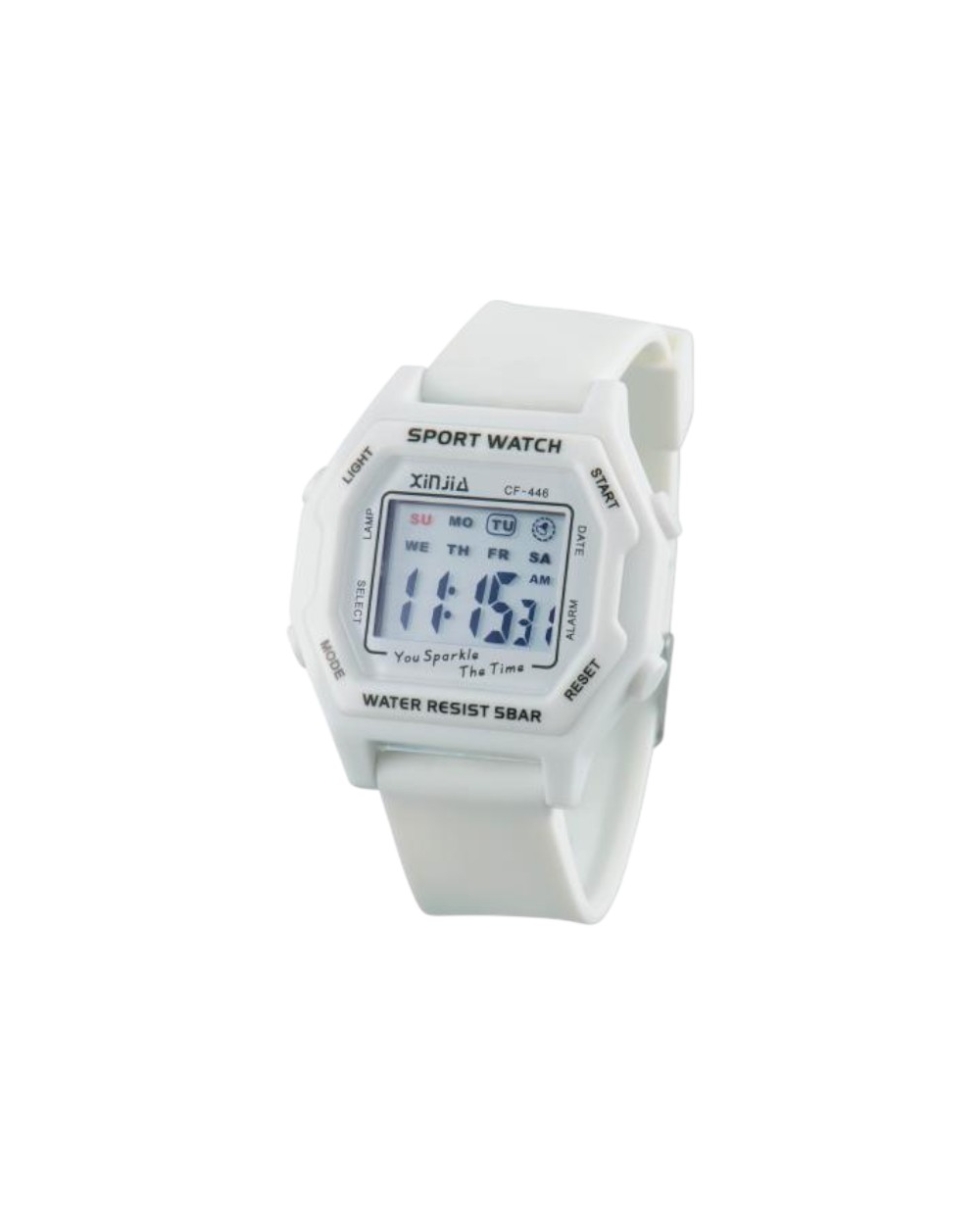 Ψηφιακό ρολόι χειρός - CF446 - 115163 - White