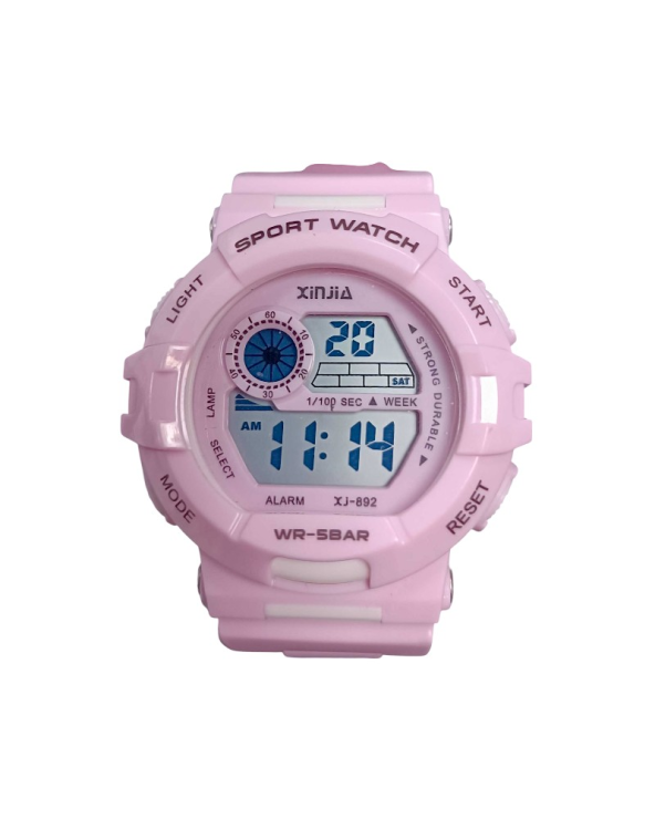 Ψηφιακό ρολόι χειρός - XJ-892 - 115164 - Pink