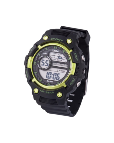 Ψηφιακό ρολόι χειρός - XJ-888 - 115165 - Black/Green