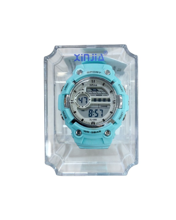 Ψηφιακό ρολόι χειρός - XJ-888 - 115165 - Light Blue