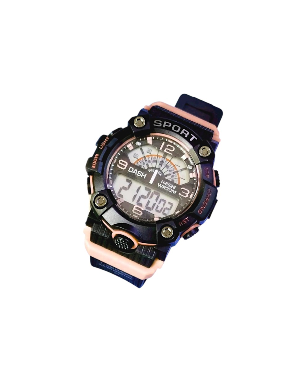 Ψηφιακό ρολόι χειρός - D6826 - Dash - 115166 - Light Orange