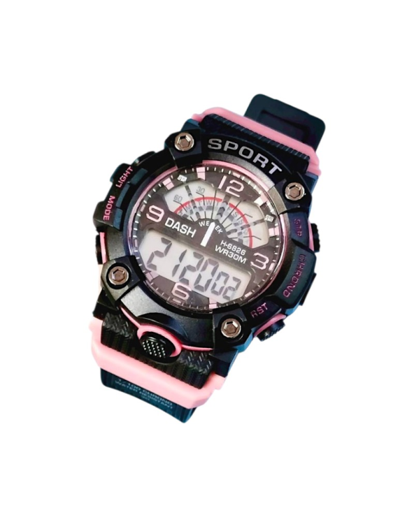 Ψηφιακό ρολόι χειρός - D6826 - Dash - 115166 - Pink