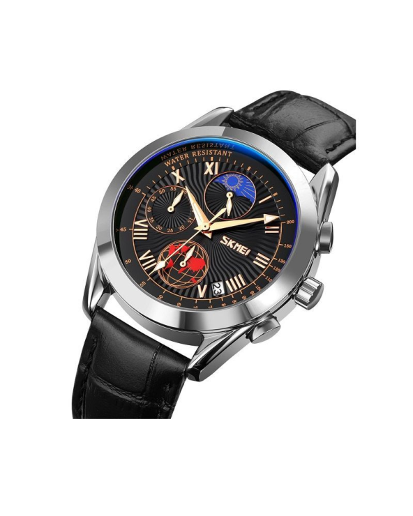 Αναλογικό ρολόι χειρός - Skmei - 9236 - Black/Silver