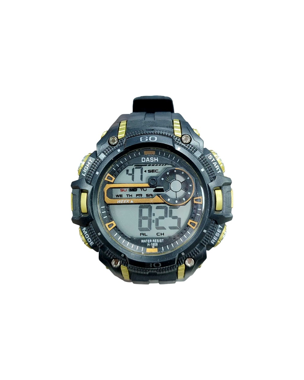 Ψηφιακό ρολόι χειρός - H1609 - Dash - 115169 - Black/Gold