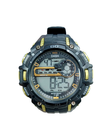 Ψηφιακό ρολόι χειρός - H1609 - Dash - 115169 - Black/Gold