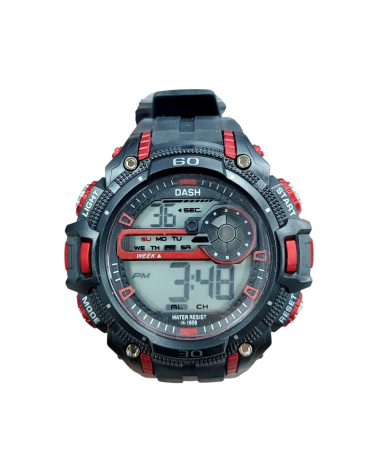 Ψηφιακό ρολόι χειρός - H1609 - Dash - 115169 - Black/Red