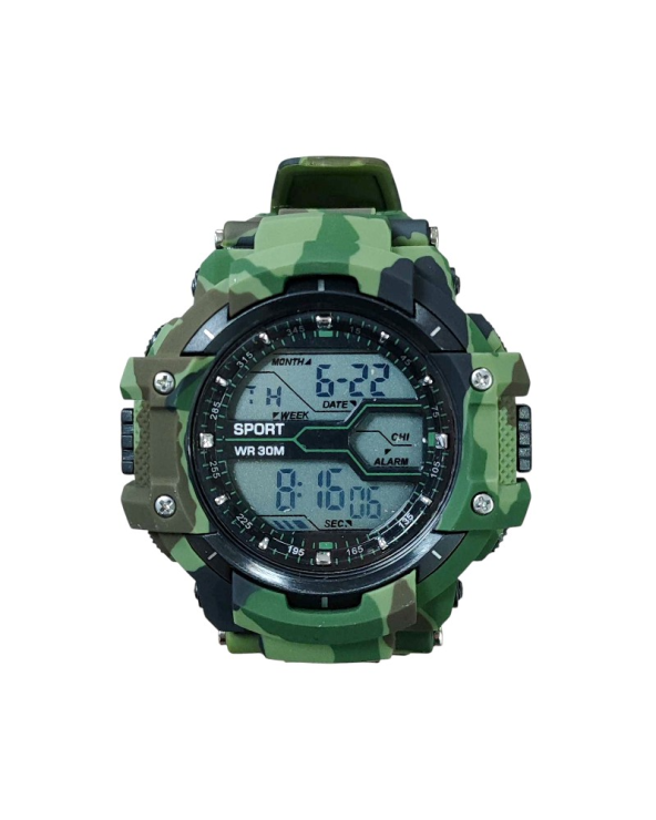 Ψηφιακό ρολόι χειρός - D8338 - Dash - 115172 - Army Green