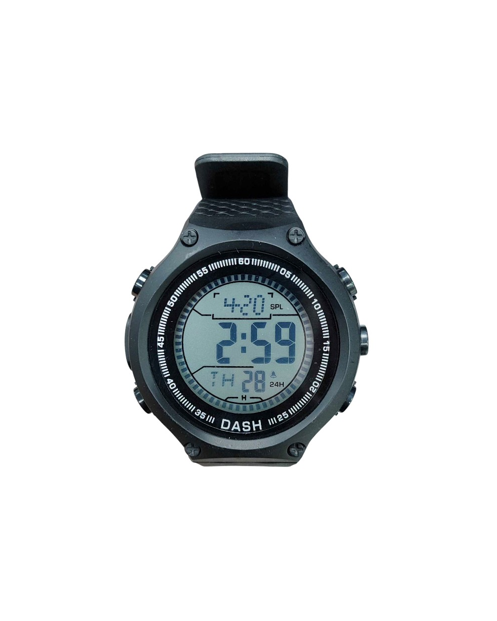 Ψηφιακό ρολόι χειρός - D8390 - Dash - 115175 - Black/White