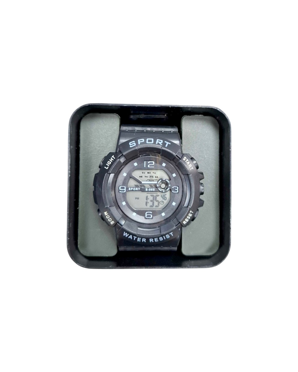 Ψηφιακό ρολόι χειρός - 6859 - 115185 - Black/Black