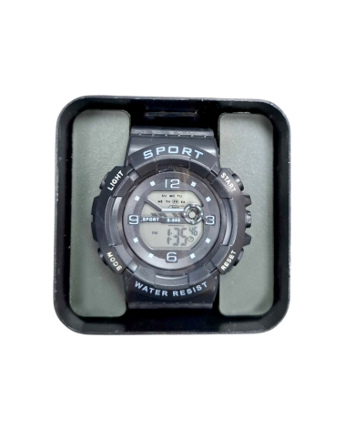 Ψηφιακό ρολόι χειρός - 6859 - 115185 - Black/Black