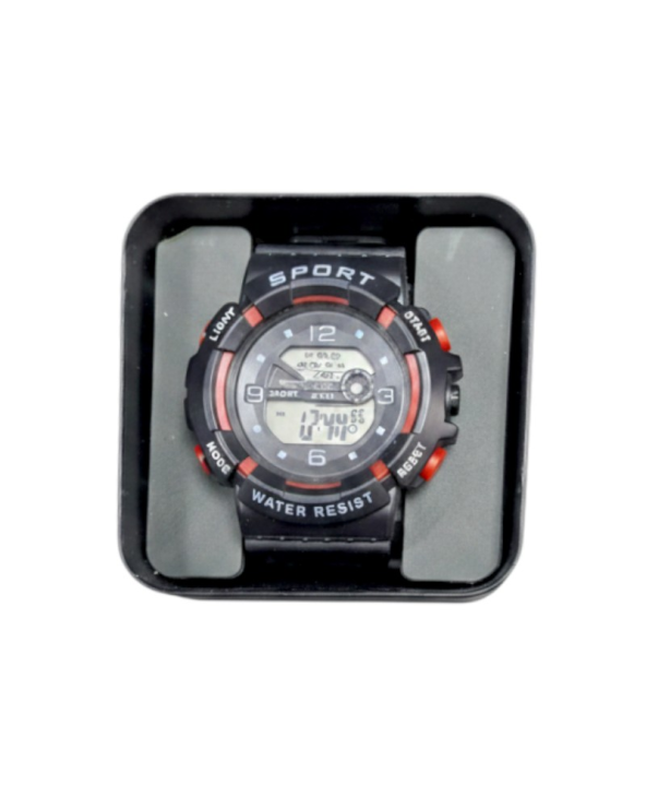 Ψηφιακό ρολόι χειρός - 6859 - 115185 - Black/Red