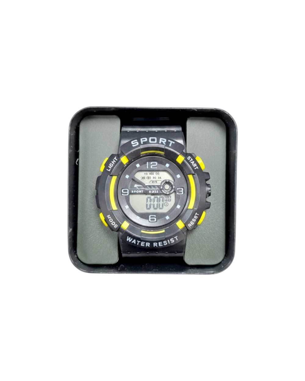 Ψηφιακό ρολόι χειρός - 6859 - 115185 - Black/Yellow