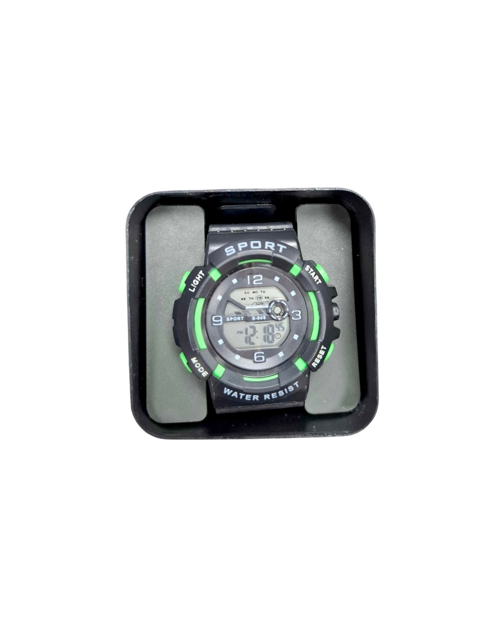 Ψηφιακό ρολόι χειρός - 6859 - 115185 - Black/Green