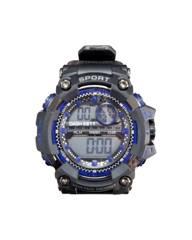 Ψηφιακό ρολόι χειρός - D6881 - Dash - 115178 - Black/Blue