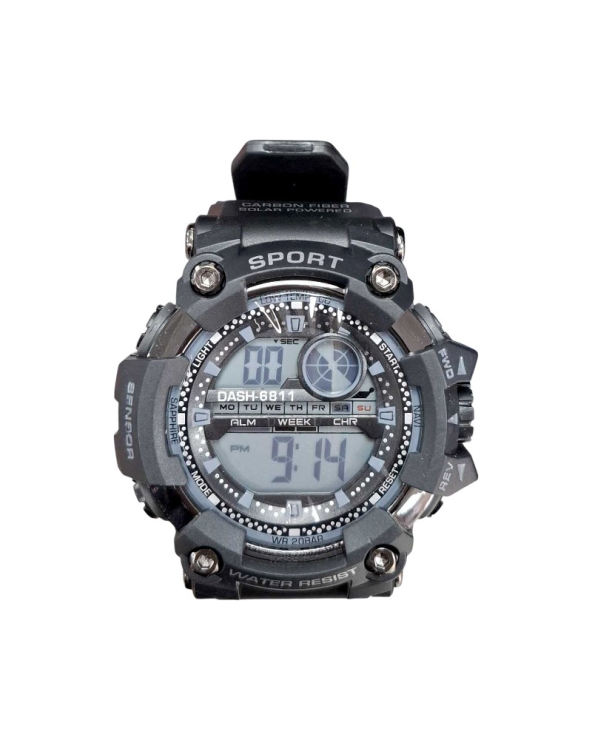 Ψηφιακό ρολόι χειρός - D6881 - Dash - 115178 - Black/Grey