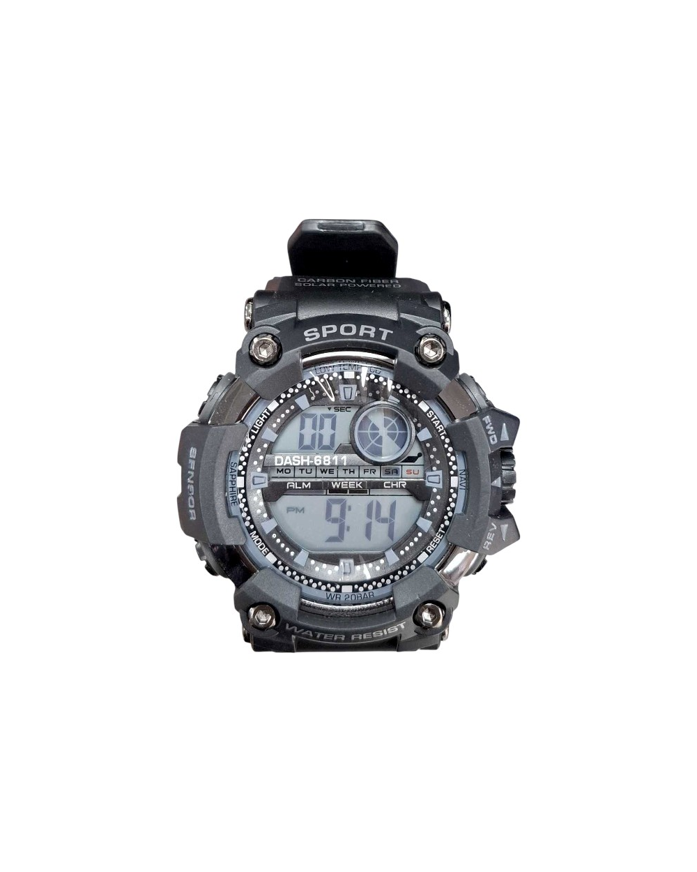 Ψηφιακό ρολόι χειρός - D6881 - Dash - 115178 - Black/Grey