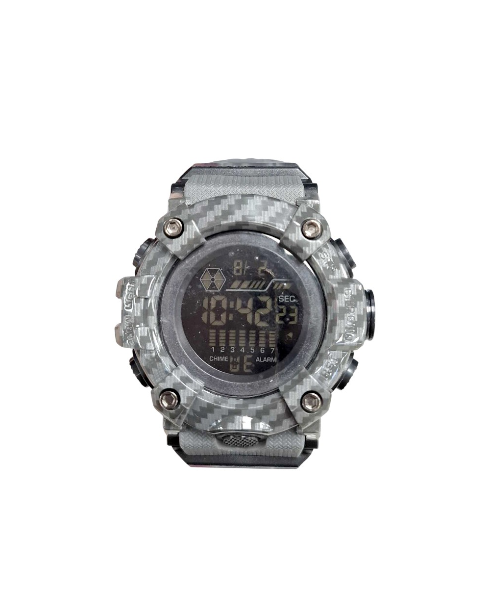 Ψηφιακό ρολόι χειρός - D81822 - 115181 - Grey